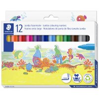 STAEDTLER Feutre Noris jumbo, étui carton de 12