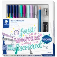 STAEDTLER Kit de calligraphie, 12 pièces