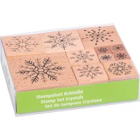 HEYDA Motivstempel-Set "Xmas Patches", in Klarsicht-Box