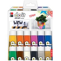Marabu Set peinture acrylique DO IT Craft Paint, 12 x 36 ml