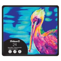 Pelikan Sechskant-Buntstifte Premium, 24er Metalletui