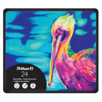 Pelikan Sechskant-Buntstifte Premium, 48er Metalletui