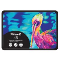 Pelikan Sechskant-Buntstifte Premium, 48er Metalletui