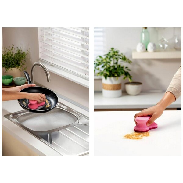 Scotch-Brite Universalschwamm Delicate Color Comfort, pink