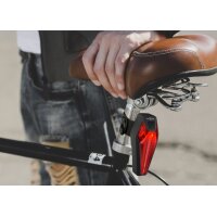 ANSMANN Fahrrad-LED-Rückleuchte mit Bremslichtfunktion