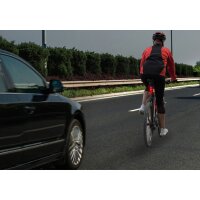 ANSMANN Fahrrad-LED-Rückleuchte mit Bremslichtfunktion