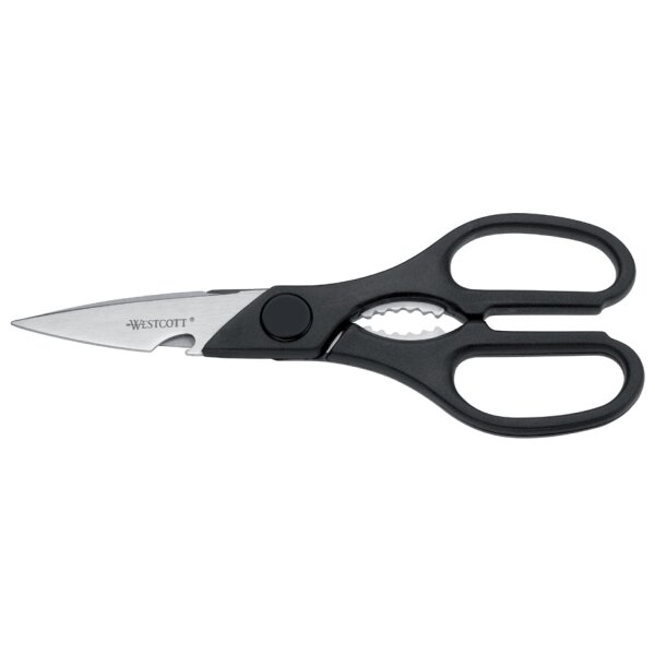 WESTCOTT Haushaltsschere, Länge: 210 mm, mit Mikroverzahnung