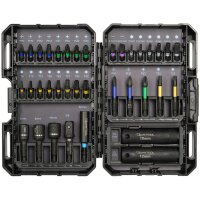 QUANTOOL Bit-Satz-Box, 36-teilig, in Kunststoffbox