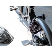 BRÜDER MANNESMANN Kabel-Fahrradschloss, Länge:...