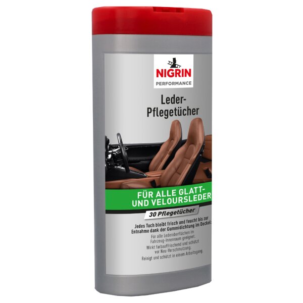 NIGRIN Leder-Pfleget&uuml;cher, Spenderbox
