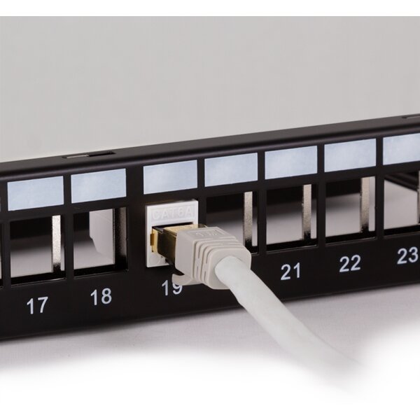 LogiLink Keystone Verbinder Kat.6A, Klasse EA, ungeschirmt