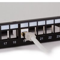 LogiLink Keystone Verbinder Kat.6A, Klasse EA, ungeschirmt