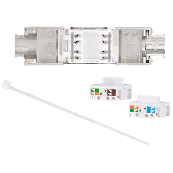 LogiLink Keystone Verbinder Kat.6A, Klasse EA, geschirmt