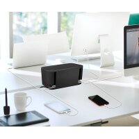 LogiLink Boîtier de câbles avec multiprise, 5...