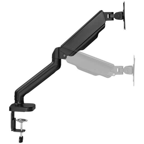 LogiLink Monitorarm, Armlänge: 450 mm, schwarz