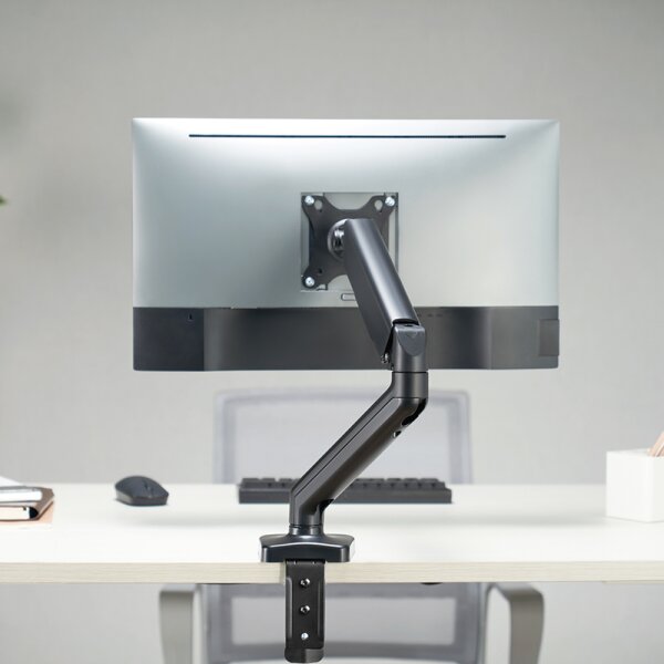 LogiLink Monitorarm, Armlänge: 450 mm, schwarz