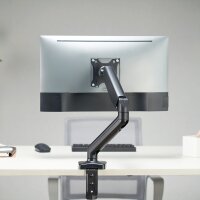 LogiLink Monitorarm, Armlänge: 450 mm, schwarz
