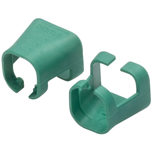 DIGITUS Clip de couleur pour câble patch, vert