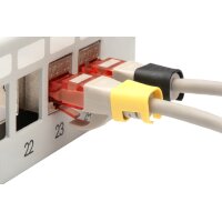 DIGITUS Farbclips für Patchkabel, schwarz