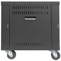 DIGITUS 19" Universal-Gestell, mit Rollen, 8HE, schwarz