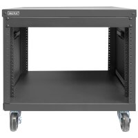 DIGITUS 19" Universal-Gestell, mit Rollen, 8HE, schwarz