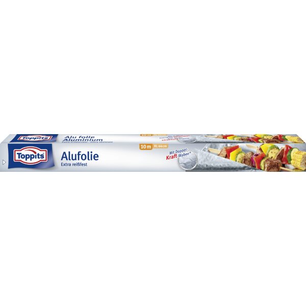 TOPPITS Alufolie, Breite: 440 mm, Länge: 10 m