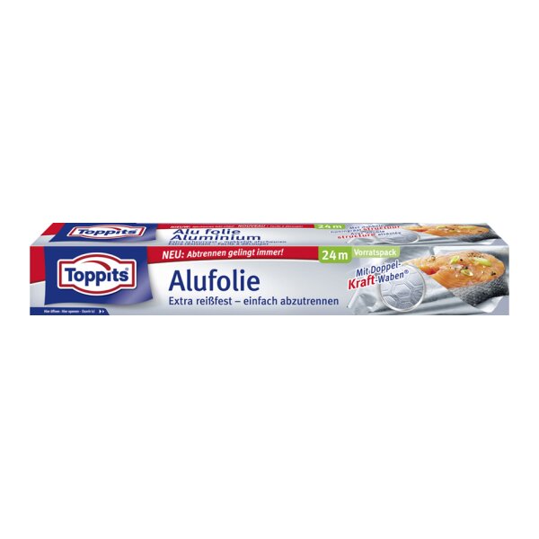 TOPPITS Alufolie, Breite: 440 mm, Länge: 10 m