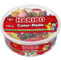 HARIBO Fruchtgummi COLOR-RADO, 750 g Dose