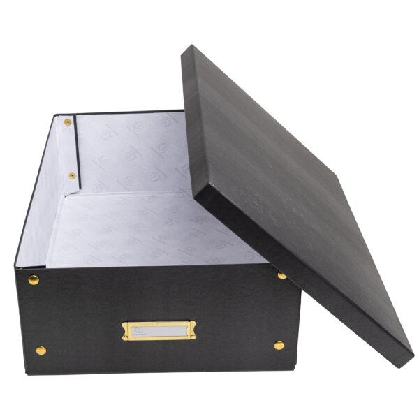 EXACOMPTA Boîte de rangement Neo Deco, A4+, blanc
