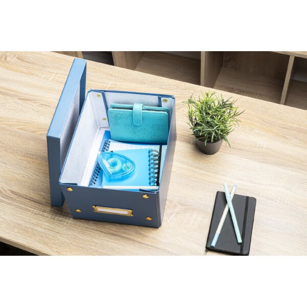 EXACOMPTA Ablagebox Neo Deco, DIN A5+, weiss