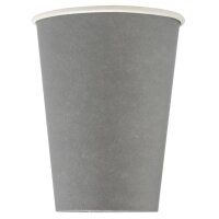 PROnappe Gobelet en carton, 0,2 l, gris