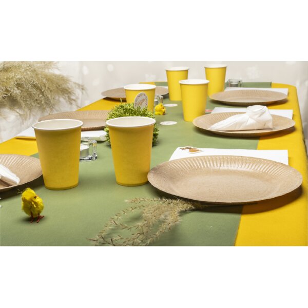 PROnappe Gobelet en carton, 0,2 l, bleu turquoise