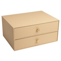 EXACOMPTA Schubladenbox Office by Me, 2 Schübe, beige