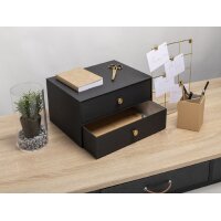 EXACOMPTA Schubladenbox Office by Me, 2 Schübe, schwarz