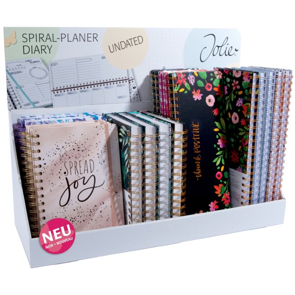 sigel Agenda BuJo Jolie, A5+, présentoir