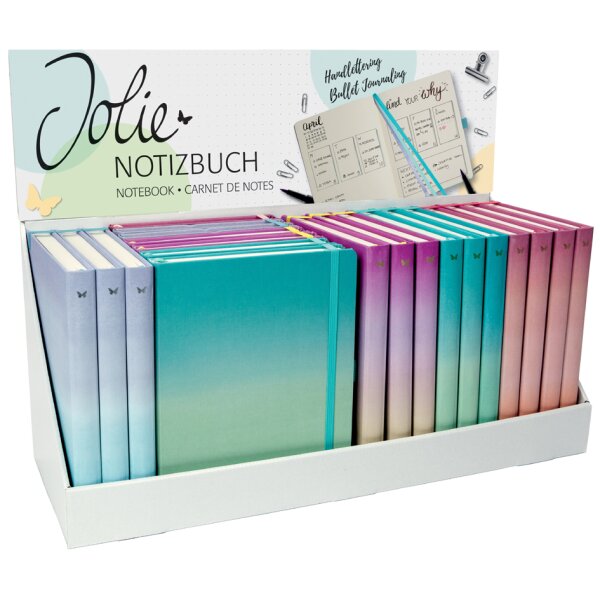 sigel Carnet de notes BuJo Jolie, A5+, présentoir