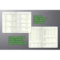 sigel Buchkalender Conceptum 2025 2026, ca. DIN A5, schwarz