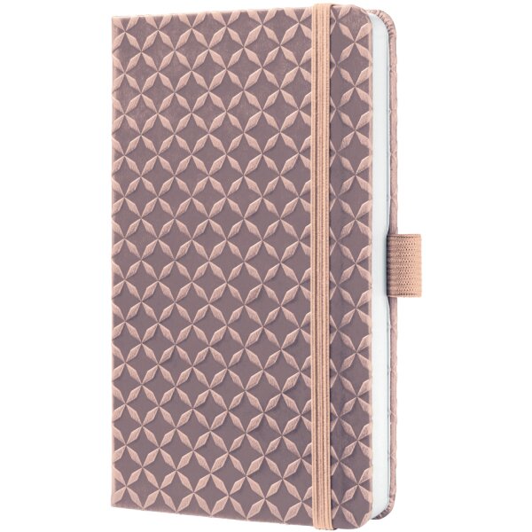 sigel Carnet de notes Jolie Flair, similicuir, A6, nacre