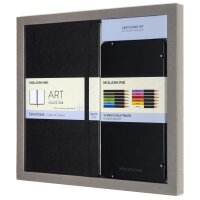 MOLESKINE Skizzen-Set Aquarell, Skizzenbuch L A5 + 12 Stifte