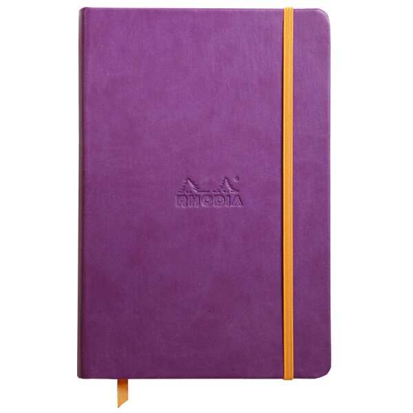 RHODIA Notizbuch RHODIARAMA, DIN A5, liniert, violett