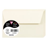Pollen by Clairefontaine Enveloppes 90x140 mm, blanc naturel