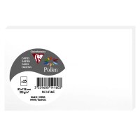 Pollen by Clairefontaine Carte 82 x 128 mm, blanc naturel