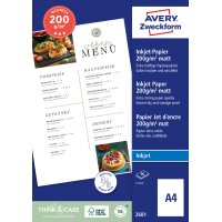 AVERY Zweckform Inkjet Papier BUSINESS, DIN A4, 200 g qm