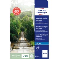 AVERY Zweckform Inkjet Fotopapier PREMIUM, 13 x 18 cm, weiss