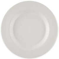 NATURE Star Zuckerrohr-Teller Gourmet, rund, 270 mm, weiss