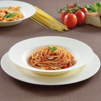 NATURE Star Zuckerrohr-Teller Gourmet, rund, 210 mm, weiss