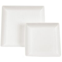NATURE Star Zuckerrohr-Teller Eleganza, quadratisch, 220 mm