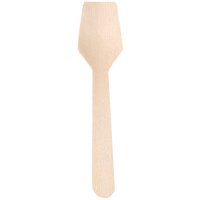 NATURE Star Cuiller à glace en bois, 96 mm, naturel