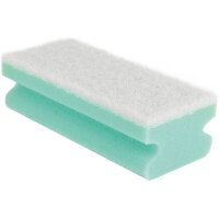 HYGOCLEAN Éponge Colour, non-tissé doux, jaune/blanc