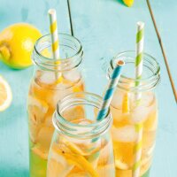 NATURE Star Papiertrinkhalme Classic, 197 mm, grün...